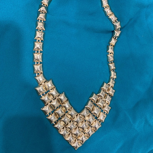 Necklaces silver golden pearls - Picture 3 of 10